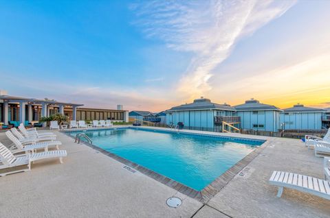 Beachhead pool aerial view