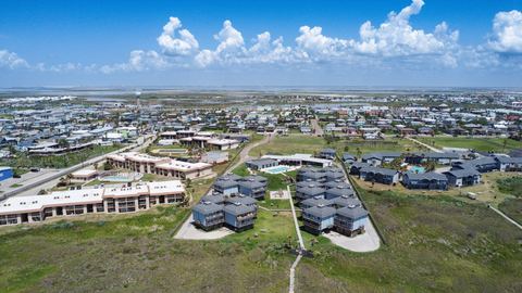 Beachhead Port Aransas aerial view