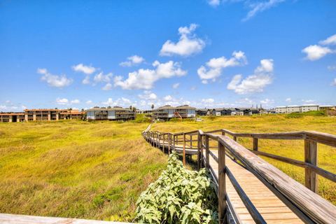 Beachhead boardwalk and dunes