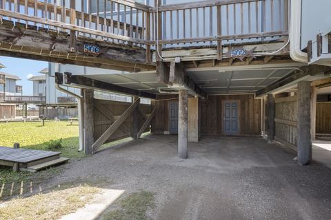 Beachhead 502 covered parking area