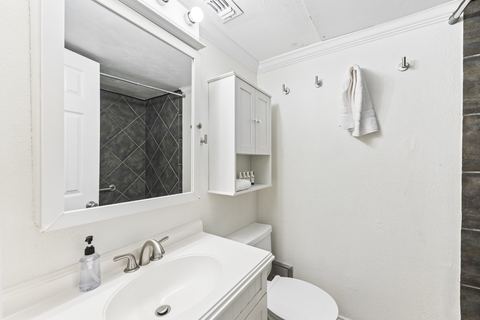 Beachhead 503 bathroom near king bedroom